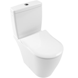 Villeroy & Boch WC à poser compact sans bride Avento + abattant