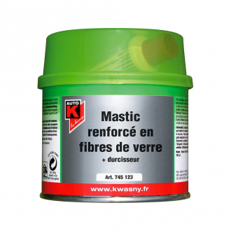 Mastic renforcé en fibre de verre + durcisseur - 250g 