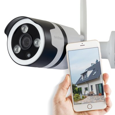 Caméra de surveillance extérieure Avidsen IP Wifi 720 P - application protect home - - 123981 - 3660211239810