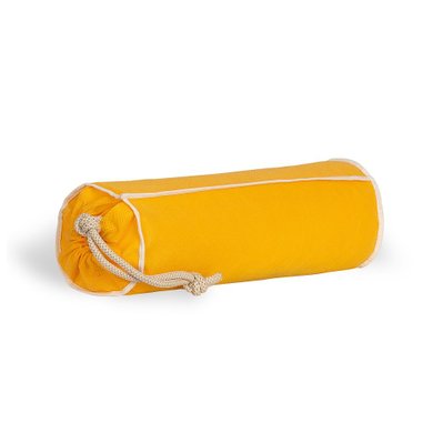 Oreiller OPTIMA avec sac de rangement tissu jaune - 20100893008 - 3663556378350