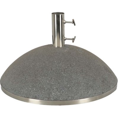 Pied de parasol granit 43,9kg gris foncé - 22423 - 8714982020452