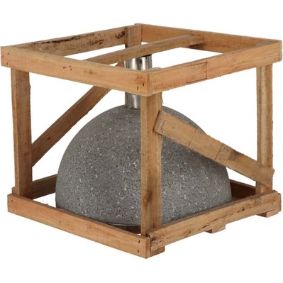 Pied de parasol granit 31,5kg gris foncé - 24503 - 8714982020445