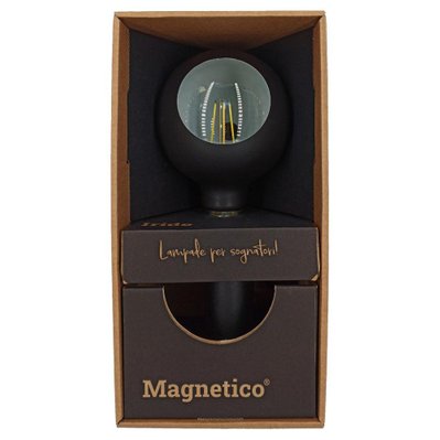 Lampe design magnétique Iride noir - 52962 - 8057714310477