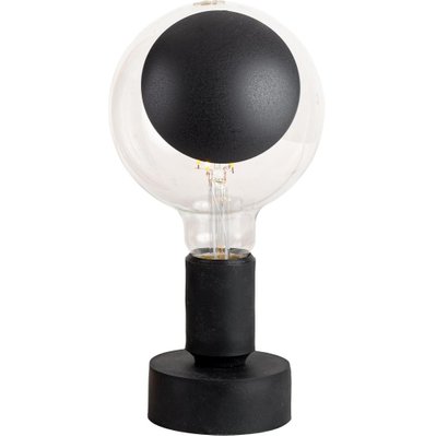 Lampe design à poser en silicone Tavolotto noir - 52964 - 8057714314161