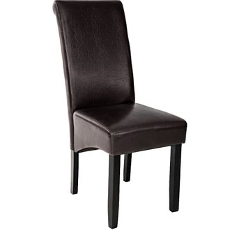 Tectake  Chaise aspect cuir