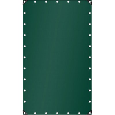 Tectake  Bâche de protection étanche verte vert - 403932 - 4061173157119