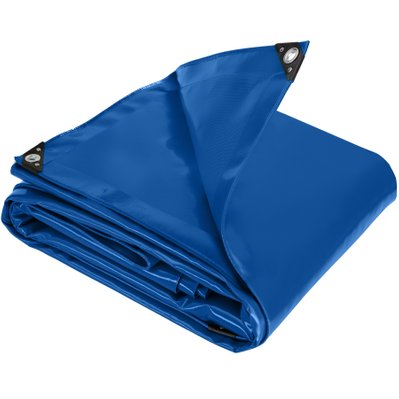 Tectake  Bâche de protection étanche bleue - 3 x 4 m - 403935 - 4061173157140