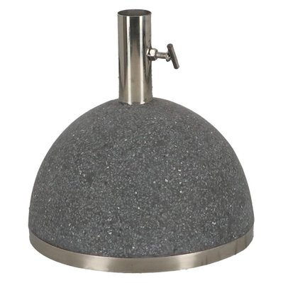 Pied de parasol granit 11kg gris foncé - 428855 - 8714982020469