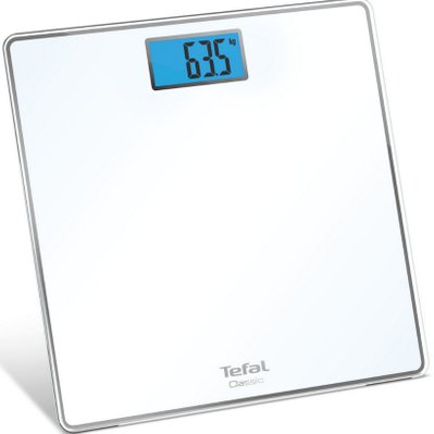 Pèse-personne électronique 160kg/100g blanc  - TEFAL - pp1501v0 - 168360 - 3121040079379