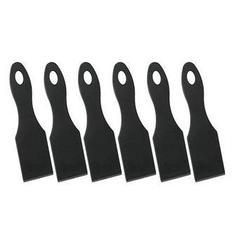 Lot de 6 spatules à raclette nylon  - METALTEX - 256012