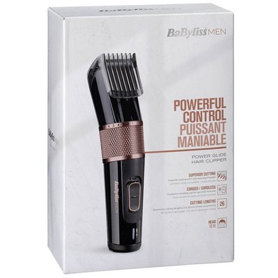 Tondeuse à cheveux rechargeable + secteur  - BABYLISS FOR MEN - e974e - 163084 - 3030050153422
