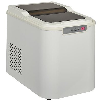 Machine à glaçons 140w 12kg/24h avec nettoyage automatique blanc  - KITCHEN CHEF - yte-005a1 - 143943 - 3485611190055