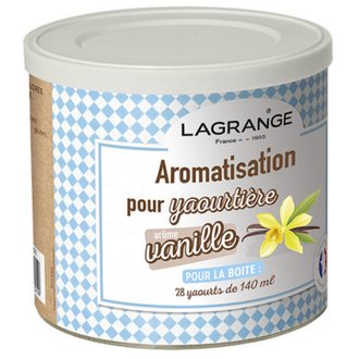 Pot de 425g arome vanille pour yaourtière  - LAGRANGE - 380310