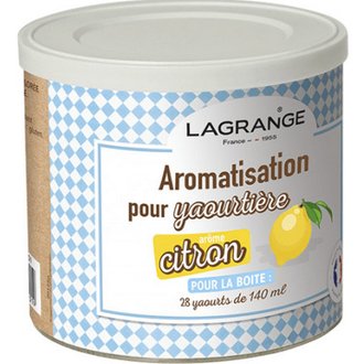 Pot de 425g arome citron pour yaourtière  - LAGRANGE - 380360