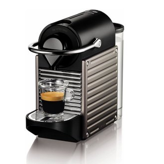 Cafetière nespresso automatique 19 bars titane  - KRUPS - yy4127fd