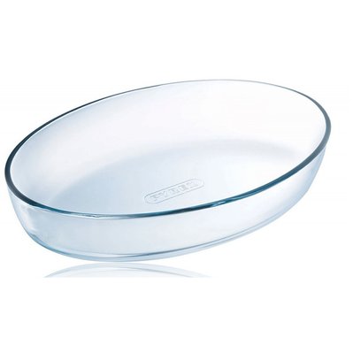 Plat ovale 21cm verre  - PYREX - 221b000/5040 - 131303 - 3137610000605