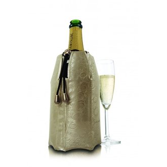 Rafraichisseur champagne platinum doré  - VACU VIN - 3885562