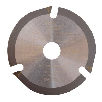 Lame disque multifonctions HM CUT-TOUT D. 115 x Al. 22,23 x ép. 2.8/2.2 mm x Z3 pour bois, plâtre, PVC - Diamwood - 66843 - 3664100156158