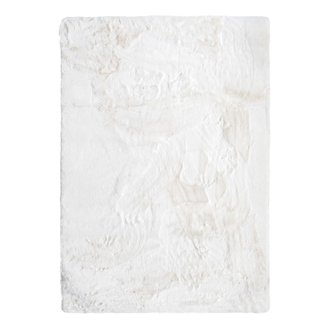 SIBERIA - Tapis extra-doux blanc 190x290