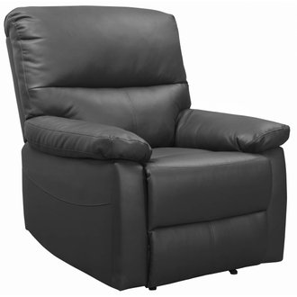 Fauteuil relax "Lincoln" - 90 x 89 x 103 cm - Gris