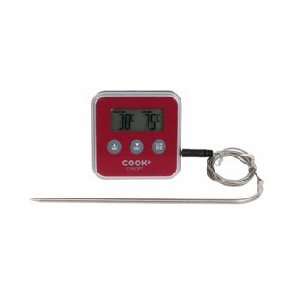 Thermomètre à sonde et minuteur électronique