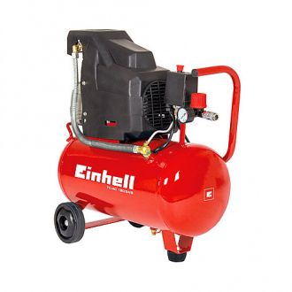 Compresseur EINHELL - 1100W - 165 l/min - 8 bar - 24L