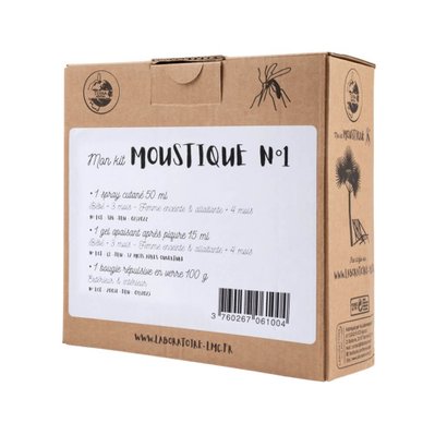 Kit anti moustique vacances tranquilles bougie - TER055 - 3760267061004