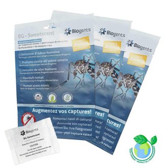 Recharge piege anti moustique sweetscent Biogents 6 mois Pack saison
