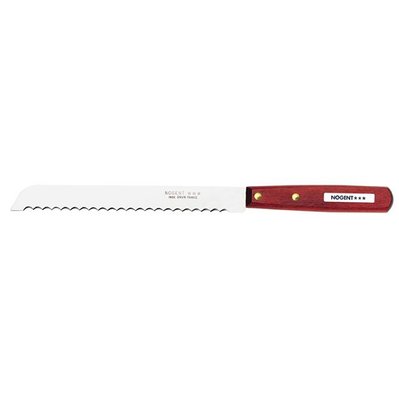 Couteau à pain lame inox 19cm  - NOGENT 3 ETOILES - 02080a - 130796 - 3222630120805