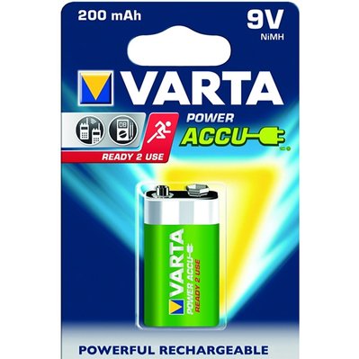 Pile alcaline type lr61 9 volts rechargeable  - VARTA - 56722101401 - 134409 - 4008496550814