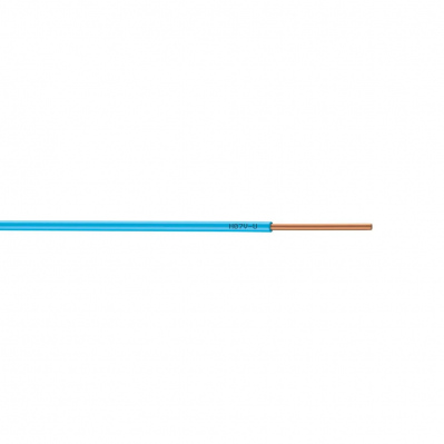 Câble électrique HO7V-U - 1,5 mm² - 100 m - bleu - 3170230007180 - 3170230007180