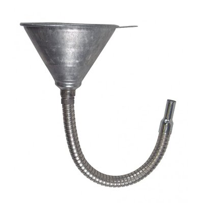 Entonnoir métal, avec flexible métallique, diamètre 14,5 mm - AUTOBEST - 893 - 3233753215811