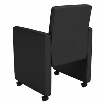 Lot de 6 chaises de salle à manger cuisine design moderne confortable en similicuir noir CDS022678 - CDS022678 - 3000029691538