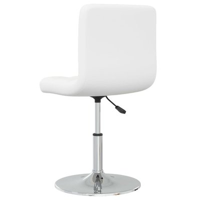 Lot de 4 chaises de salle à manger cuisine design contemporain similicuir blanc CDS021264 - CDS021264 - 3001175299784