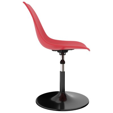 Lot de 2 chaises de salle à manger cuisine pivotantes design moderne PP rouge CDS020934 - CDS020934 - 3001142199789