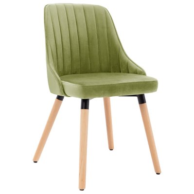 Lot de 2 chaises de salle à manger cuisine design moderne velours vert clair CDS021077 - CDS021077 - 3001156599780