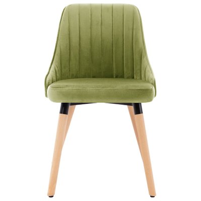 Lot de 2 chaises de salle à manger cuisine design moderne velours vert clair CDS021077 - CDS021077 - 3001156599780