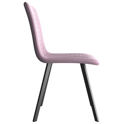 Lot de 2 chaises de salle à manger cuisine design moderne velours rose CDS020958 - CDS020958 - 3001144599785