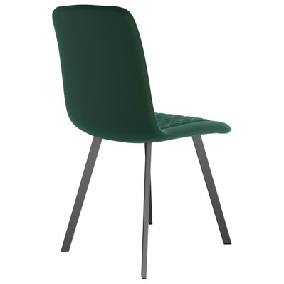 Lot de 6 chaises de salle à manger cuisine design moderne velours vert CDS022929 - CDS022929 - 3000032231530