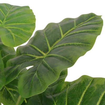 Plante taro artificielle avec pot 45 cm vert DEC021912 - DEC021912 - 3001352369606