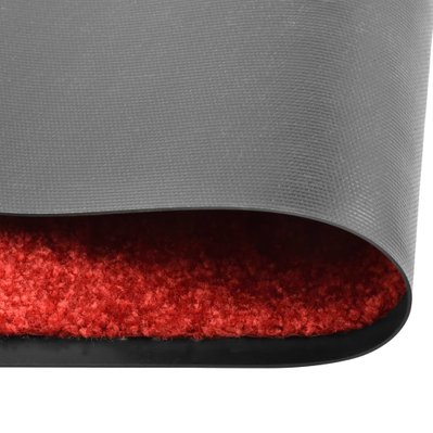 Paillasson lavable Rouge 90x120 cm DEC023186 - DEC023186 - 3001216869600