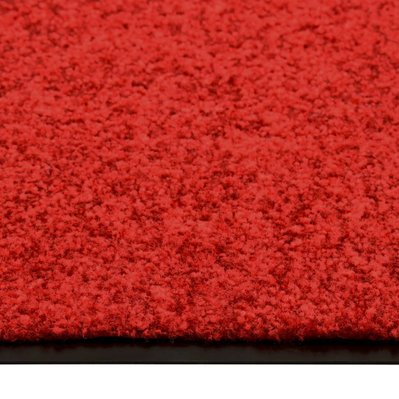 Paillasson lavable Rouge 90x150 cm DEC023187 - DEC023187 - 3001216769603