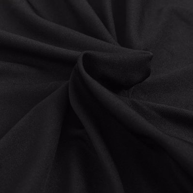 Housse extensible de canapé Noir Jersey polyester DEC022347 - DEC022347 - 3001301269605