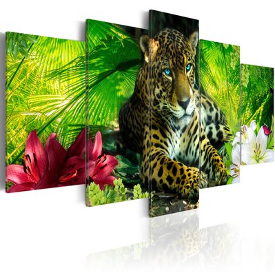 Tableau toile de décoration motif Jaguar 100x50cm DEC110262/2 - DEC110262/2 - 3001312248422