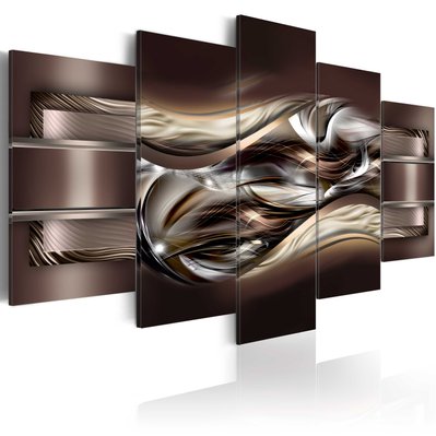 Tableau toile de décoration motif Variation de chocolat 200x100cm DEC110143/2 - DEC110143/2 - 3001330991782