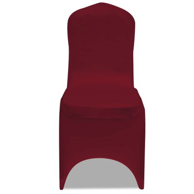 Housse de chaise extensible 100 pcs Bordeaux DEC022503 - DEC022503 - 3001285469602