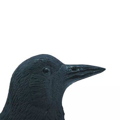 Décoration de jardin figurine de corbeau noir réaliste Ubbink 27 cm polyéthylène DEC021826 - DEC021826 - 3001361369604