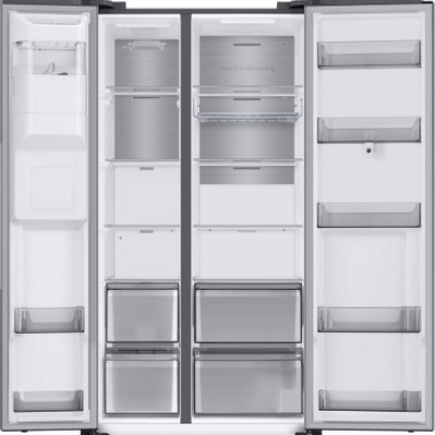 Réfrigérateur américain 91cm 633l nofrost  - SAMSUNG - rs6ha8891sl - 168069 - 8806090805882