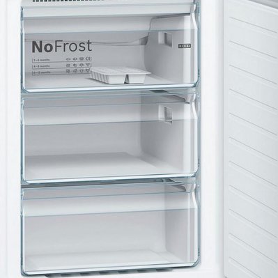 Réfrigérateur combiné 60cm 368l nofrost inox  - BOSCH - kgn397leq - 164316 - 4242005208401