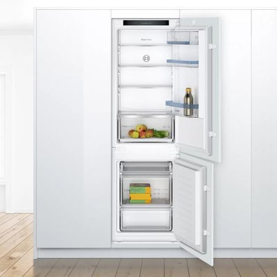 Réfrigérateur combiné intégrable à glissière 267l  - BOSCH - kiv86vse0 - 166608 - 4242005241910